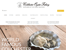 Tablet Screenshot of colchesteroysterfishery.com